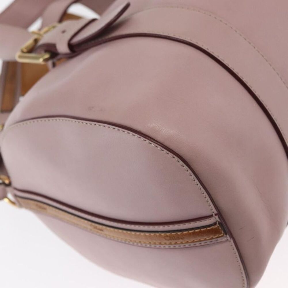 Chloe Vintage Handbag Leather Pink Leather Handbag (Pre-Owned) - Picture 10 of 16